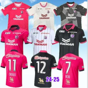 24 25 Jerseys de football Cerezo Osaka pour hommes J-League Riku Uejo Croux Kagawa Kiyotake Okuno Maki Away 3rd Limited Edition et 24 25 Home Away Football Shirt
