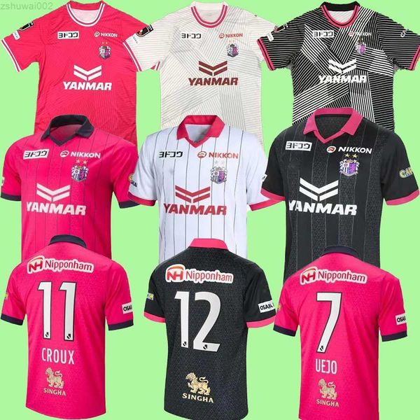 24 25 Cerezo Osaka Camisetas de fútbol para hombre J-League RIKU KIYOTAKE UEJO CROUX KAGAWA OKUNO MAKI Local Visitante Tercera edición limitada y fútbol