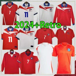 24/25 Chili voetbalshirts 1982 1998 2014 Retro Home Away Vintage voetbalshirts 98 14 16 17 23 uniformen M.GONZALEZ PIZARRO ZAMORANO VIDAL ALEXIS SALAS voetbalshirt