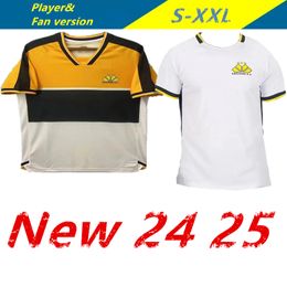 24 25 Criciuma EC Mens Soccer Jerseys 2024 2025 Away White Training Wear Shirt Football Men Kids Kit Krichuma