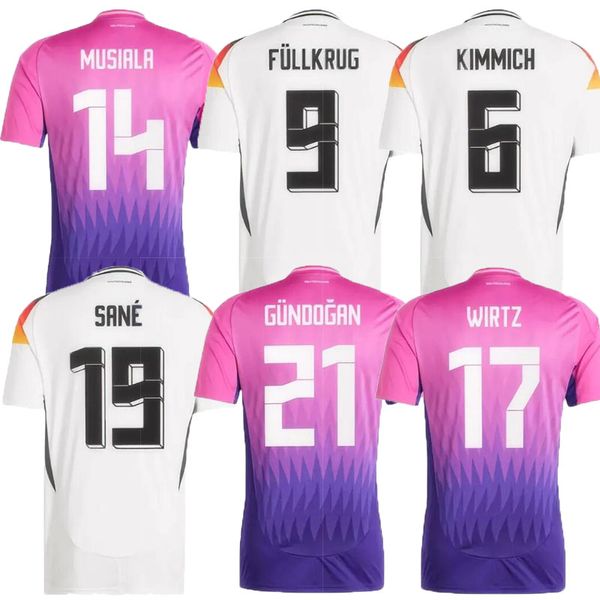 24 25 DG DG Ballack Soccer Jersey 2025 DG FOOTBALL MAISEY KLINSMANN 2024 Chemises Men Kids Set Wermer Sane Movement