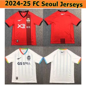 24-25 FC Séoul Maillots Domicile Maillot K League Hommes Football Uniformes personnalisés T-Shirt 2024 2025 LINGARD Fan Version