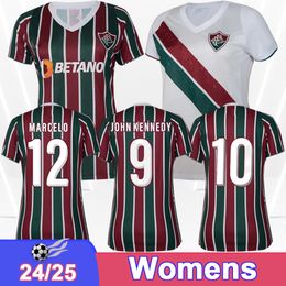 24 25 Fluminense dames voetbalshirts Ganso Andre John Kennedy Keno Martinelli Alexsander thuis weg