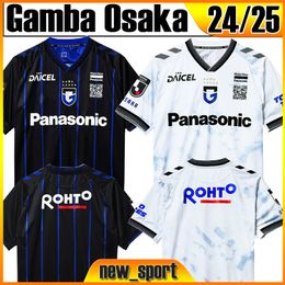 24 25 Gamba Osaka Voetbalshirts Issam Jebali Takashi Usami J1 League 2024 2025 Thuis Weg Jiro Nakamura Mannen Voetbal shirt