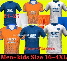 24 25 Glasgow Rangers voetbalshirts 2024 2025 Home Blue Sakala Kent Tavernier Morelos Colak Hogan voetbalshirt Men Kids Kit Fans speler Camiseta de 999991