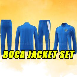 24 25 Jacket Set Boca Juniors Training Jerseys 2024 25 Shirts Football Cavani Janson Medina Fernandez Benedetto Zeballos Blonde Barco Taborda