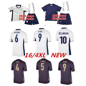 24 25 Kane Foden Soccer Jerseys Home Football National Football Angleterre Sterling Saka Rashford