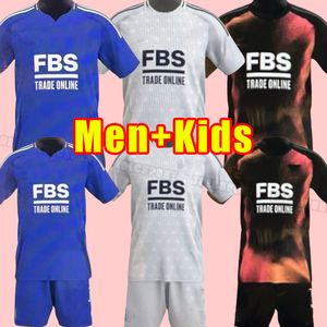 24 25 Leicester Soccer Jerseys Vardy Maddison Iheanacho 2024 2025 Camiseta Barnes Tielemans Ayoze Daka Lookman Football Shirt Fans Versie Volwassen Kind kinderen