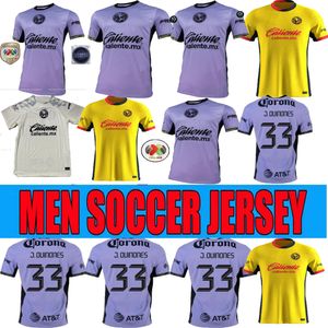 24 25 Liga MX Club America Soccer Jerseys Home 2024 K.Alvarez J.quinones D.Valdes G.Ochoa Giovani Fidalgo M.Layun A.Zendejas Football Men Kits Shirt S xxl