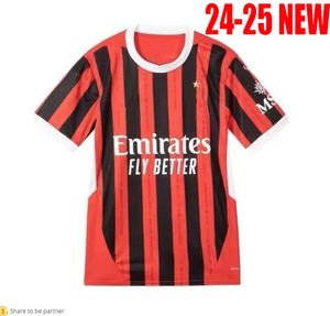 24 25 Maglia Giroud Rafa Lea Pulisic 4th Soccer Jersey Kid Kit 2024 2025 Home Away 3rd Football Shirts Calcio Maillot Tomori Theo Pleasures Quatrième AC