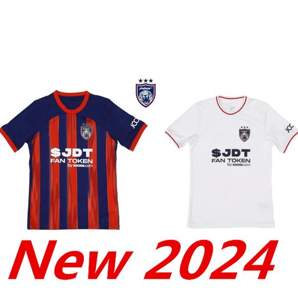 24 25 Malaisie Johor Darul Jerseys de football adulte Ta'zim F.C.JDT Super League 2024 2025 Home Red Away White 19 Akhyar.r Men Camisetas de Futbol Top Thai Quality 999