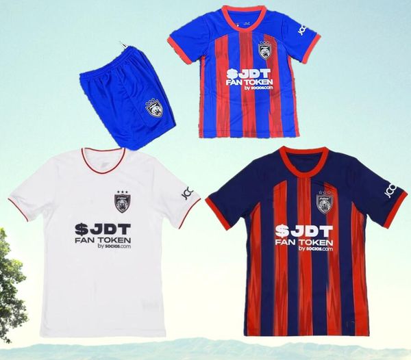 24 25 Malaisie Johor Darul Jerseys de football adulte Ta'zim F.C.JDT Super Elias League 2024 2025 Home Red Away White 19 Akhyar.r Men Camisetas de Futbol Top Thai Quality Juan