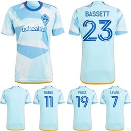 24 25 Hommes 14 HARRIS Soccer Jersey 20 RONAN 64 BOMBITO 23 BASSETT 5 MAXSO 11 FERNANDEZ 10 MIHAILOVIC PRISO-MBONGUE ROSENBERRY LEWIS Kits de chemise de football KeLuoLaDuo