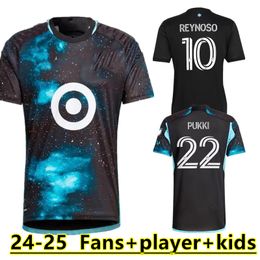 24 25 Minnesota United Soccer Jerseys PUKKI TAPIAS FRAGAPANE VALENTIN AMARILLA IBASSY BOXALL 2024 2025 hommes HLONGWANE BOXALL LOD HLONGWANE kit enfants 888888