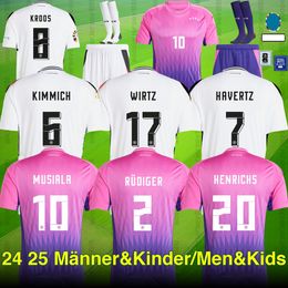 24 25 Musiala Hvertz Musiala Kroos Soccer Jersey 2024 Eurocopa Germanys Equipo Nacional Fútbol Fans Player