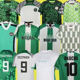 24 25 Okocha Nigeria Jerseys de foot