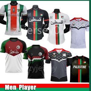 24 25 Jerseys de fútbol de Palestina Chile Carrasco Cornejo Salas Davila Farias Avista Tercera camisa de fútbol Palestino Maillot de Foot Kits Player Palestino regalo