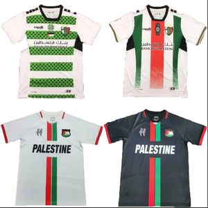 24 25 Palestino Mens Soccer Jerseys Palestine National Team 2024 2025 JIMENEZ BENITEZ CORTES Accueil Chemise de football à manches courtes
