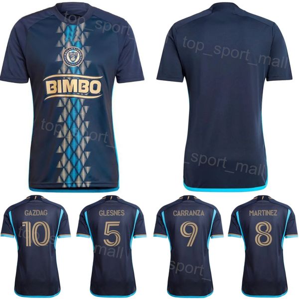 24 25 Philadelphia Union Soccer 9 Julian Carranza Maillots 10 Daniel Gazdag 27 Kai Wagner 7 Mikkel Uhre 16 Jack McGlynn Quinn Sullivan Jakob Glesnes Maillot de football