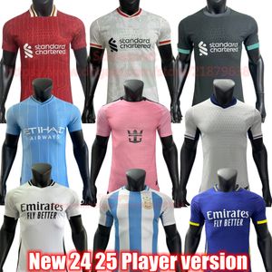 24 25 Version Player Jerseys de football KANE Bellingham SZOBOSZLAI Chemises de football Top Thai Quality HAALAND Football Kit 2024 2025