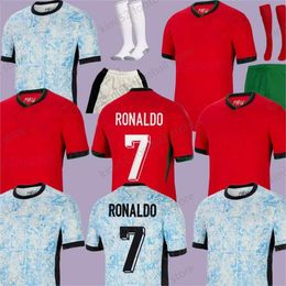 24 25 Portugal Ruben Ronaldo Europe Cup Team National Team Portugais 2024 2025 Portugal Soccer Jersey Men Children Set Portugal's Football Tshirt Victory 20 20