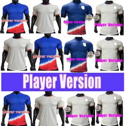 24 25 Pulisic McKennie Jersey Ertz Altidore Press Wood Morgan Lloyd 2024 2025 America Football Shirt Verenigde Staten Camisetas USA USMNT Player Version Men Kit