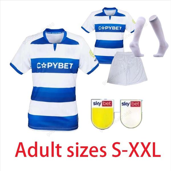 24 25 Queens Park Rangers Jersey de fútbol 2024 Camisa de fútbol Azul Blanco C. Willock Maillot L.Dykes Armstrong a.Adomah M.Bonne 2025 Hombres niños adultos niños adultos