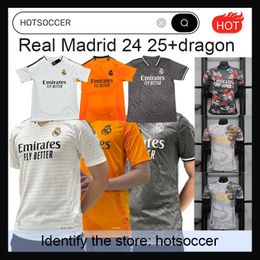 24 25 Real Madrid Football Jersey Player Edition L'année du Loong Special 2024 2025 Set Modric Vini Jr Bellingham Rodrygo Mbapple Kroos Modric Football Shirt
