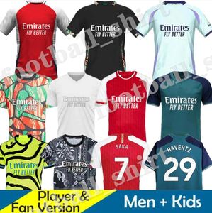 24/25 Jerseys de football Saka Martinelli Odegaard Saliba Thomas Nicolas Smith Rowe G.Jesus Tierney Smith Rowe 2024 2025 Kit de football Kit Kits Kit Kit