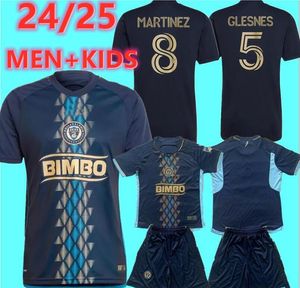 24 25 Philadelphia Soccer Jerseys Union Football Shirt 2024 2025 Home Away Gazdag Bedoya Carranza Uhre Martinez McGlynn Glesnes Perea Men Set Kids Kit Uniform 888