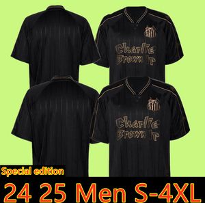 24 25 Santos Soccer Jersey Ganso Elano Borges Felipe Anderson Classic Football Men and Kids Shirts Jersey 2024 2025 Speciale editie