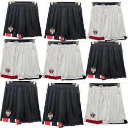 24/25 Sao Paulo gloednieuwe zwart -witte kleuren voetbal shorts Dani Alves Men Luciano Igor Gomes Pablo Camisa Footbal Pants Home Away