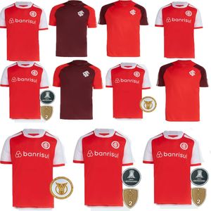 24 25 SC Internacional Soccer Jerseys Fans versión Sport Man Kit Camisa GUERRERO T.GALHARDO Octubre masculino camisetas de fútbol