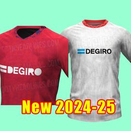 24/25 SEVILLAS Jerseys de fútbol 2024 2025 Ever Ever Banega En-Nesyri Navas de Jong El Haddadi Reguilon Lamela Camisa de fútbol Kits Men Sets