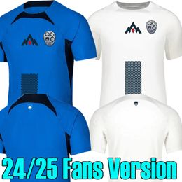 24 25 Slovénia Soccer Jerseys Fans Version Benjamin Sesko 2024 2025 Home Away Andraz Sporar Cerin Zan Karnicnik Men Size Football Shirts