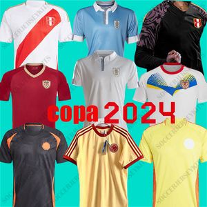 2024 Peru voetbalshirts Colombia voetbalshirts Venezuela retro jerseys copa 2024 25 Uniform Copa America heren kindersets kits Uruguay voetbalshirt chili tops