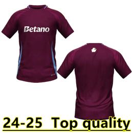 24 25 Soccer Jerseys Kids Kit Home 2024 2025 Aston Villas Football Shirt Training Away Fans Player Version Camisetas Mings McGinn Buendia Watkins Maillot Foot 888888
