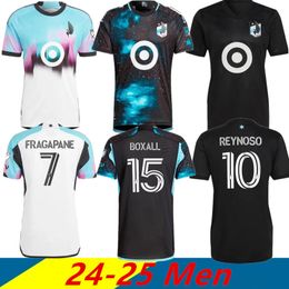 24-25 Maillots de football MLS Minnesota United FC Amarilla Arriaga Boxall Dibassy Dotson Fragapane Garcia Henry Hlongwane Irwin Kallman Lawrence Lod Reynoso Tapias