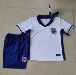 24/25 Soccer Kids Kit Kane Mead Sterling 22/23 Inglaterra Rashford Jerseys Sancho Saka Boys National Foden Football Shirts Uniformes 2024