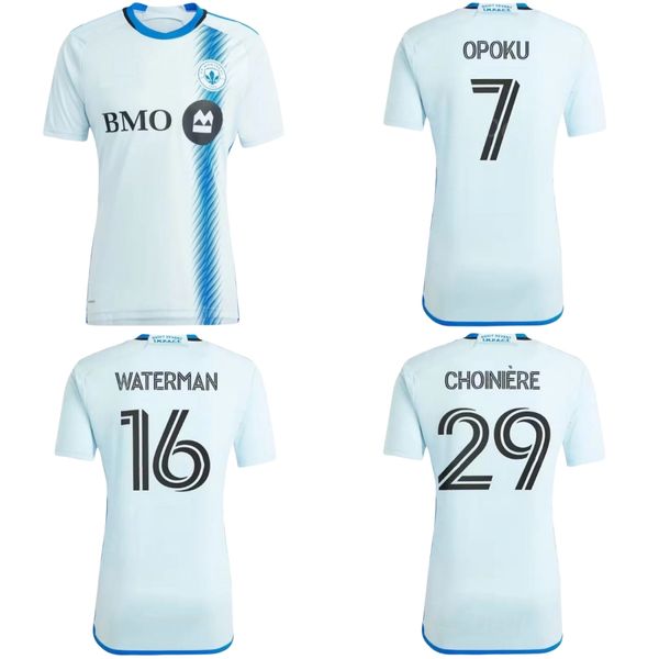 24/25 Camisetas de fútbol Montreal Impact 9 COCCARO 40 SIROIS 25 CORBO 6 PIETTE 44 EDWARDS 29 CHOINIERE 7 OPOKU 16 WATERMAN 14 IBRAHIM 13 TOYE 30 QUIOTO Kits de camiseta de fútbol