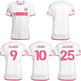 24-25 Fútbol St. L ouis 19 Indiana Vassilev Jerseys 14 Tomas Totland 4 Joakim Nilsson 10 Eduard Lowen 9 Joao Klauss 16 Samuel Adeniran Kits de camiseta de fútbol ShengLuYiSi