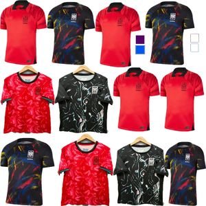 24/25 Zuid -Korea Hoge kwaliteit Hot Selling Soccer Jerseys Men Kids Kit H M Son Nationaal Team Hwang Lee 23 24 Fan Versie Voetbalshirt Training Uniform