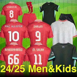 24 25 The Reds Soccer Jerseys - topkwaliteit voor fans/speler - Man en Kids Home, Away, Third Kits