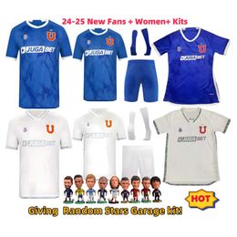 24 25 Universidad de Chile Soccer Jerseys 2023 2024 Huachipato Fernandes Vargas Palacios Moya Fernandez Doelman voetbal shirts Men Kids Kits Volledige sets