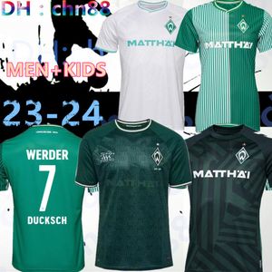 24 25 Werder Bremen Special Soccer Jerseys 2023 2024 Quelle est la profondeur de votre amour Ducksch Bittencourt Friedl Veljkovic Schmid Agu Jersey Football Shirts Kid Kid Kit Kit