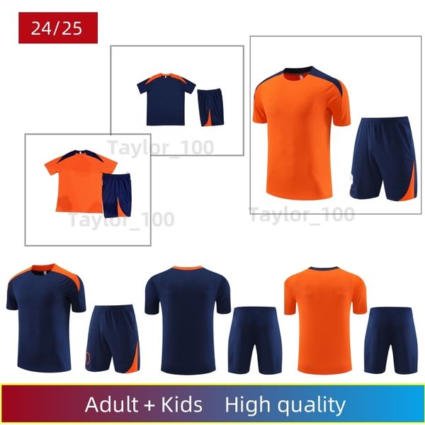 24 25Kit de hombres y niños Kit de Holanda Camiseta de fútbol MEMPHIS Camiseta de entrenamiento del equipo nacional holandés DE JONG VIRGIL DUMFRIES BERGVIJN BLIND DE LIGT camiseta de fútbol