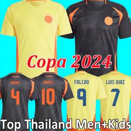 24 25t shirt Colombia voetbaljersey kinderpak 2024 2025 Colombia National Team Football Jersey Home Away Suit Vest 2024 America's Cup