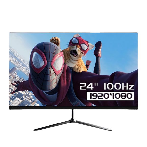 24/27-Zoll-Computer-Curved-Monitor PC 75 Hz 100 Hz Desktop-LCD-Display FHD VA-Panel 2 ms Gamer-Display-Unterstützung Free-Sync