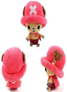24 cm anime één stuk Tony Chopper pluche speelgoed zacht gevulde poppen verjaardagscadeau voor kinderen8127156