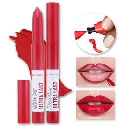 24 couleurs crayon à lèvres doux crayon à lèvres imperméable velours mat Lipliner longue durée rouge à lèvres stylo rouge à lèvres marron rouge à lèvres maquillage cosmétique féminin